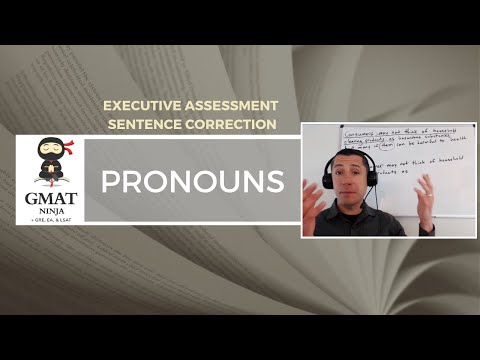 GMAT Ninja SC Ep 2: Pronouns