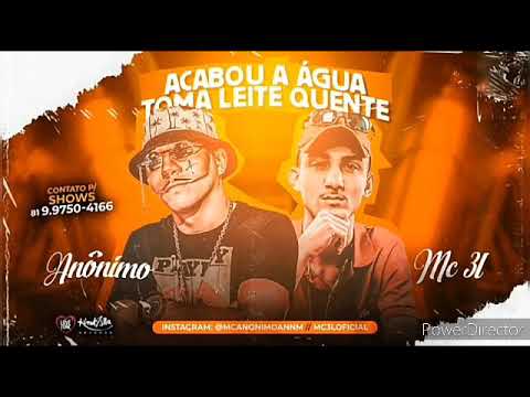 MC 3L MC ANÔNIMO ACABOU A ÁGUA TOMA BANHO DE LEITE leite