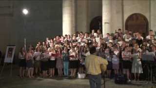 Concert de chorales de la Mission Timothée en plein air à Anduze