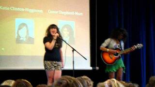 Katie and Conor jamming to Alanis Morisette, Hand in my Pocket