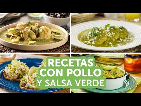 Recetas con pollo en salsa verde | Kiwilimón