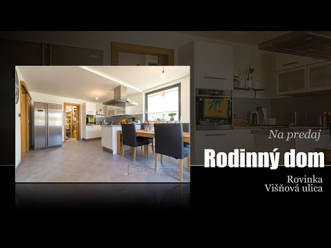 4-izb. bungalov, pozemok 571 m2, GARÁŽ, Rovinka, Višňová