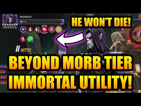 BEYOND MORB TIER IMMORTAL UTILITY - Awakened Morbius A UTILITY GOD - Marvel Contest of Champions