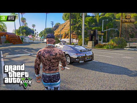 GRAND THEFT AUTO 5 | NEXT GENERATION ULTRA REALISTIC GRAPHICS MOD | WALKTHROUGH PART 62 4K HDR
