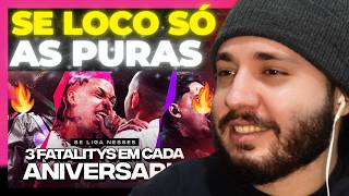 3 FATALITYS EM CADA ANIVERSÁRIO da BDA | REACT BAUEB