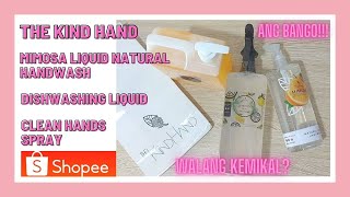 THE KIND HAND PH ORGANIC DISHWASHING LIQUID MIMOSA LIQUID NATURAL HANDWASH CLEAN HANDS SPRAY