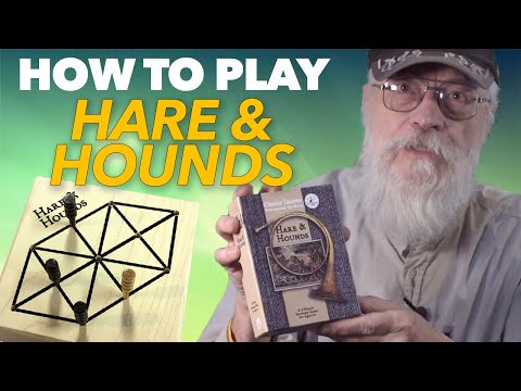How To Play Hare and Hounds - A historic hunt game over a century old.