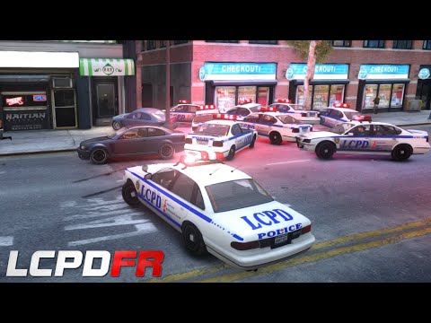 GTA 4 LCPDFR GAMEPLAY | ELS | GRAPHICS MOD | LCPD STANIER
