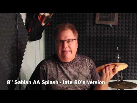 DRUM TALK Early 80's SABIAN Cymbals