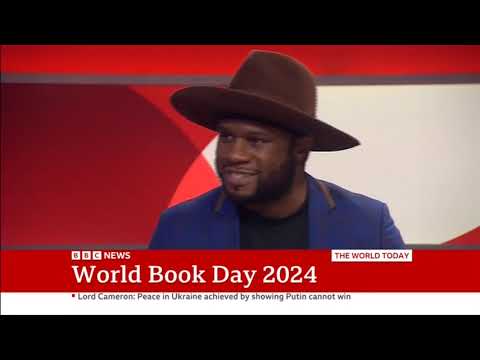 World Book Day interview on BBC News - Banji Alexander
