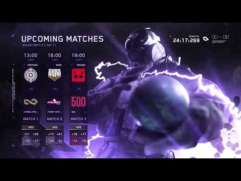 Partizan vs Eternal Fire, GUN5 vs FAVBET Team, Tricked vs 500