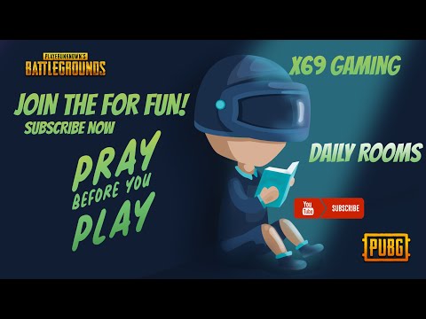 CUSTOM ROOMS | PUBG MOBILE | X69 GAMING