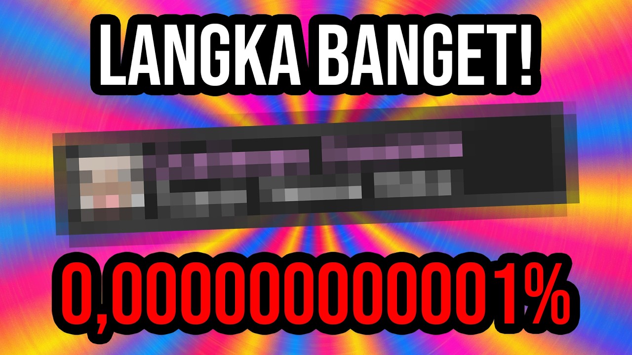 Aku Berhasil Dapetin Achievement Paling LANGKA di Minecraft!