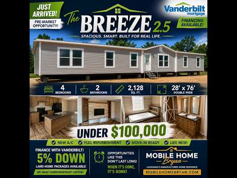 Champion Breeze 16x76 Home Tour | 3 Bed 2 Bath Manufactured Home