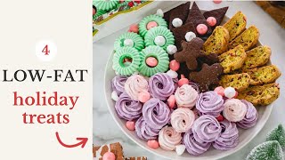 4 low fat holiday treats for Christmas treat box