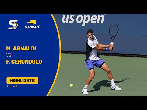Matteo Arnaldi - Francisco Cerundolo | Highlights | 1. Runde - US Open 2025 | SETV Tennis