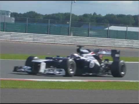 Williams car (Valtteri Bottas) F1 Young Driver Test @ Silverstone Circuit (2012)