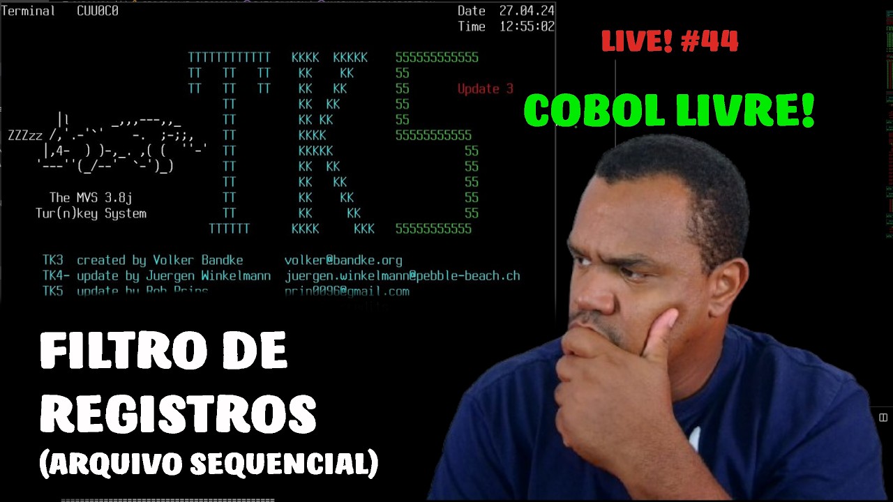Última live COBOL Dicas