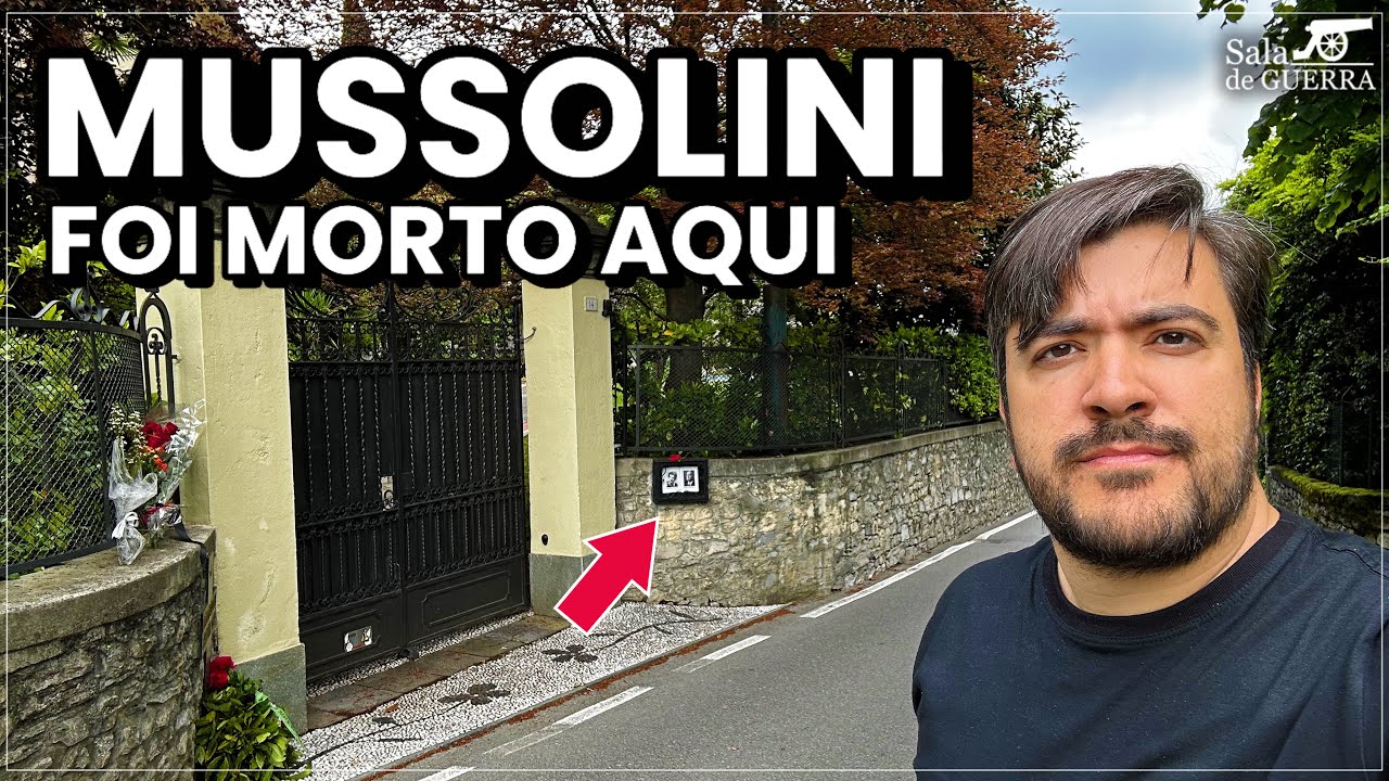 Foi NESTE LOCAL que MUSSOLINI FOI EXECUTADO