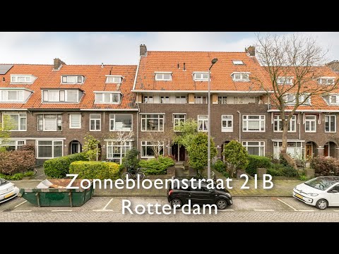 Ruime bovenwoning met drie woonlagen en drie balkons | Zonnebloemstraat 21b Rotterdam Hillegersberg