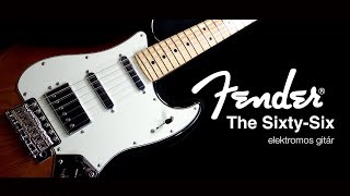 Video thumbnail for Fender The Sixty-Six elektromos gitár by HangszerPláza