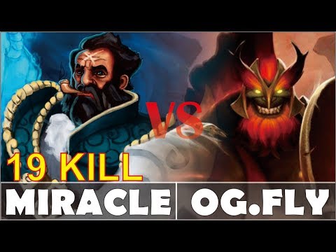 MIRACLE-KUNKKA GOD+NOTAIL VS FLY MARS DOTA2  PRO GAMEPLAY
