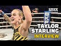 BKFC's Taylor Starling: It Would Be ‘An Honor’ To Fight Paige VanZant, But She's Not Pursuing That