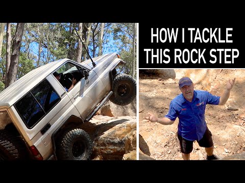 4x4 EXTREME ROCK STEP I go through how I drive this one in the SWB Bundera!