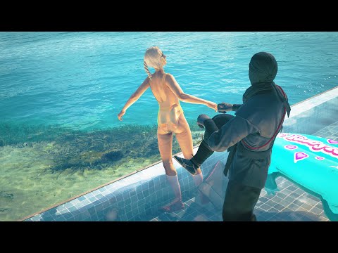 Agent 47 Ruin Everyone's Day! (NPC Reactions, Hitman Ragdolls, Ninja Haven Island Vacation)