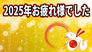 【年越し雑談】2025年もお疲れ様でした