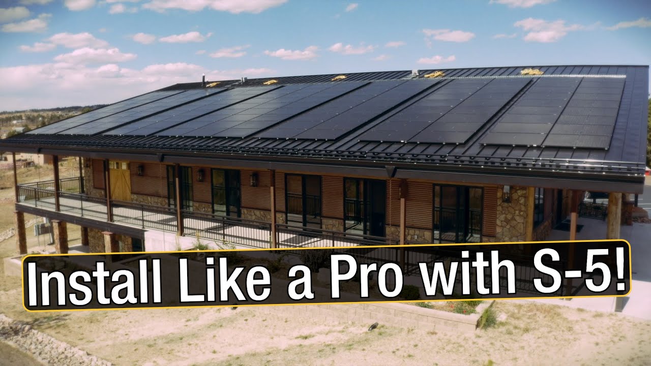 How To Install Solar Panels On Metal Roofs Fast with PVKIT