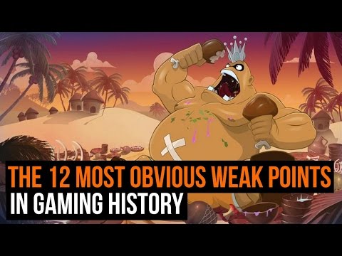 The 12 most obvious enemy weak points in gaming history