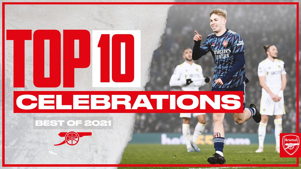 RANKED | The Top 10 Celebrations from Arsenal in 2021