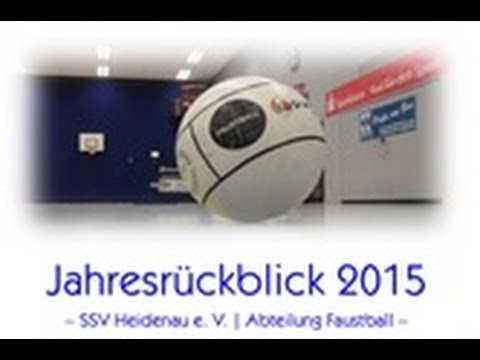 SSV Heidenau e.V. - Faustball: Jahresrückblick 2015 & Ankündigung