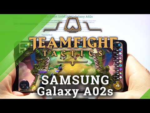 TFT Mobile in SAMSUNG Galaxy A02s – High Graphics Test