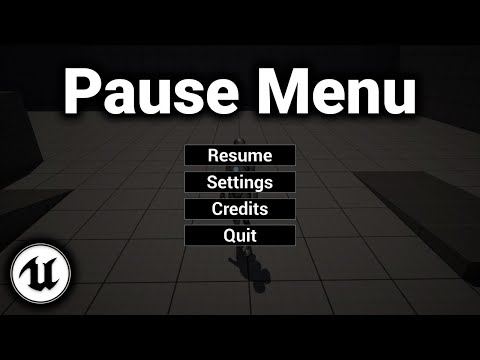 Pause Menu Tutorial (Menu Series Part 2) - Unreal Engine 5.4+