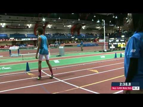 Boys 4x400m Relay EE Section 2 - New Balance Nationals Indoor 2014