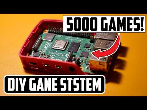 Become The ULTIMATE DIY Gamer With RetroPie and Raspberry Pi 5!