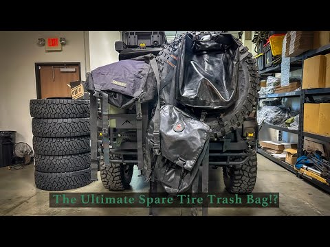 The best spare tire trash bag. Trasharoo, Overland Gear Guy, Colfax Designs compared after real use!