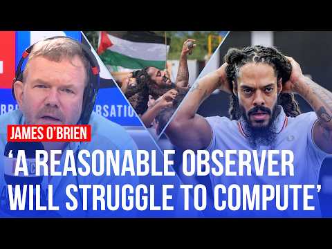 'Who is the real villain?' James O'Brien revisits Bob Vylan's Glastonbury set