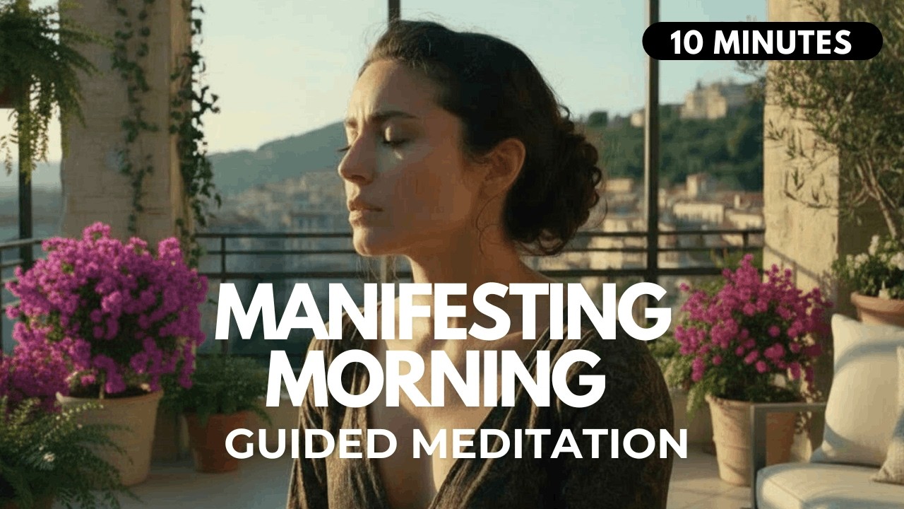 ☀️ Chakra Alignment for Manifestation: 10 Minute Morning Meditation to  Align & Receive Abundance