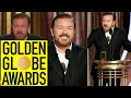 Every Ricky Gervais Golden Globes 2009 2020