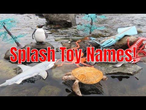 Play: Learn Ocean Toy Names!