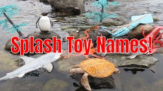 Learn Sea Animals Names with Toy Collection (Playtime4Kidz)