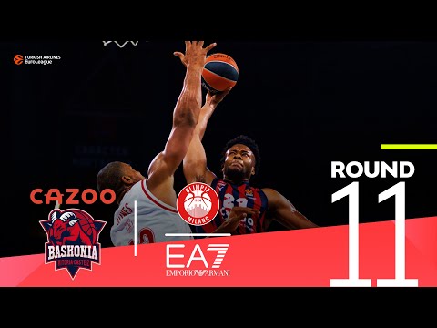 Baskonia routs Milan! | Round 11, Highlights | Turkish Airlines EuroLeague