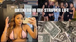 I GOT ASSAULTED 😥  WEEKEND IN MY STRIPPER LIFE 3 MONEY COUNT/ BDAY CELEBRATION