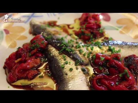 La SALADE DE SARDINES fraîches marinées au balsamique - Gourmandises TV