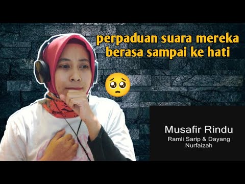 Ramli Sarip & Dayang Nurfaizah - Musafir Rindu | 🇮🇩 REACTION