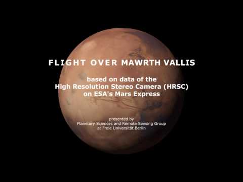 Mars: Movie in 3D - Mawrth Vallis