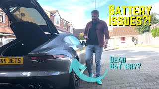 How to Diagnose Battery Issues In Your Car | Battery Issues With The F-Type?!
